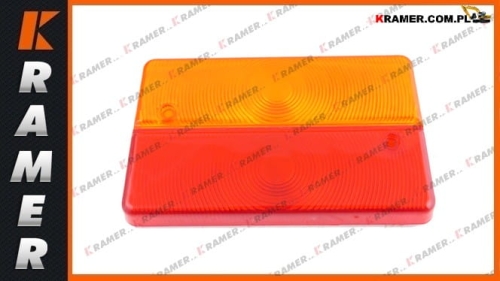 700/26201 Klosz lampy tylnej stosowany w koparko-ładowarkach JCB 3CX  4CX Lens rear light / плафон заднего фонаря JCB 3CX 4CX