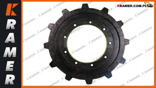 Regeneracja koła napędowego (gwiazdy) gąsienicy gumowej minikoparki ATLAS 804 R Sprocket /Turas / Kettenräder / Antriebsräder / Звезда / Pignon / Lánckerekek / Rueda cabilla / Dzenoša zvaigzne / Žvaigždes / Hnací kola /veotähikud