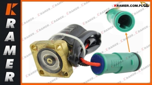 561-15-47210A 561-15-47210 Cewka stosowana w maszynach KOMATSU WA420-1  WA470-1  WA500-1 solenoid VALVE / Соленоид / Ventil