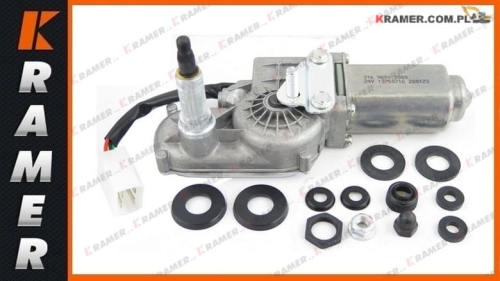 15010653 Silnik wycieraczek stosowany w maszynach VOLVO  L90H  L120H  L150F  L180G Windshield wiper motor / ЭЛЕКТРОДВИГАТЕЛЬ ОЧИСТИТЕЛЯ ВЕТРОВО / Frontscheibe wischermotor