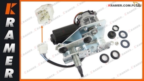 15095539 Silnik wycieraczek stosowany w wozidłach VOLVOA25E  A30E  A35E  A40E Windshield wiper motor / frontscheibe wischermotor / мотор стеклоочистителя