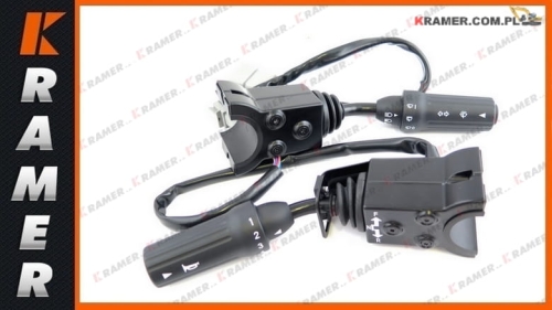 11886084 Przełączniki jazdy / świateł stosowane w koparko-ładowarkach VOLVO BL71 Switch column, light, wiper / Переключатель света / Light Switch Column / Lichtschalter / spalte richtungschalte