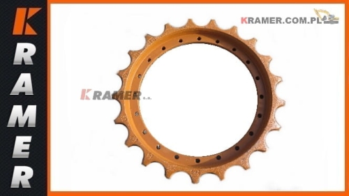 Koło napędowe gąsienicy koparki O&K RH6.5 Sprocket / Turas / Kettenräder / Antriebsräder / Звезда / Pignon / Lánckerekek / Rueda cabilla / Ruota motrice / Drivhjul / Vetopyörät / Dzenoša zvaigzne / Žvaigždes / Hnací kola /veotähikud