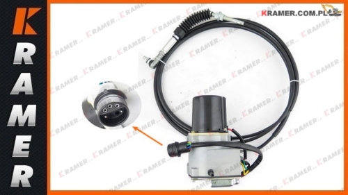 1050092 Silnik krokowy stosowany w koparkach CAT 318  320 Stepping motor governor / Шаговый двигатель / schrittmotor