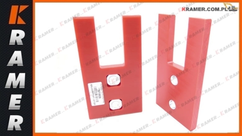 1873825 Ślizg wysuwu ramienia stosowany w maszynach CAT 416  420  424  428  432  438  442  Pad wear / Kluzák do teleskopického ramene Caterpillar / Накладка подушка пластина скольжения