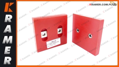 9R8235 Ślizg wysuwu tylnego ramienia stosowany w koparko ładowarkach CAT 416B  416C  426C  428B   428C  436C  438C  446B Pad wear / Kluzák do teleskopického rameneCaterpillar / Накладка подушка пластина скольжения