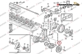 20450742 VOE20450742 Koło pasowe pompy wody stosowane w koparkach VOLVO EC240B  EC290B  EW140B Pulley / ratavimas  / radlager / Шкив водяного насоса