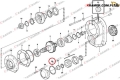 960242 VOE960242 Oring mostu stosowany w maszynach VOLVO A20  A25  A30  A35  A40  L90  L110  L120   L150  L180 o-ring / кольцо уплотнительное / Оринг