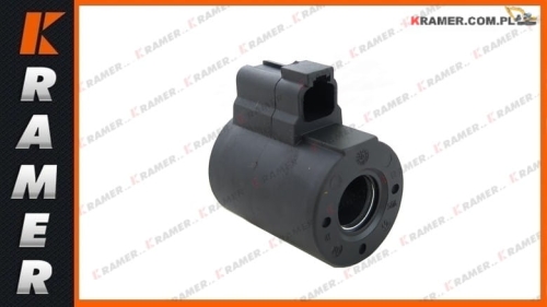 Cewka elektrozaworu stosowana w maszynach budowlanych Otwór - Fi19  Wysokość - 58 Solenoid Coil / катушка электромагнитного клапана / tekercs/ bobina / cievka / Spole / spoel / bobine / Spule