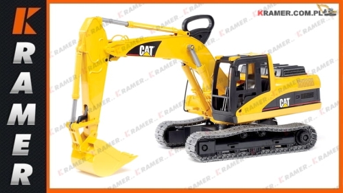 BRUDER Koparka gąsienicowa CAT 1:16