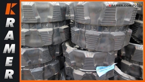 230X48X70 Wzmocniona, bezszwowa gąsienica gumowa o tzw. krótkim skoku 48 mm i szerokości 230 mm Rubber track / Резиновые гусеницы / Gummikette / Chenille caoutchouc / Cingolo in gomma / Oruga de goma / Gummilarver