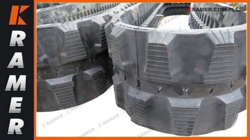 300X52.5X84W Bezszwowa gąsienica gumowa. Wersja wzmocniona z tzw. krótkim skokiem 52,5 mm CASE CK36 CATERPILLAR MM35 DAEWOO DH35 ECOMAT EB28 FURUKAWA IHI JCB 803 803plus KOBELCO KUBOTA K035 VOLVO EC35 Rubbertrack / Резиновые гусеницы / Gummikette