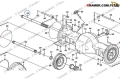 11035963 Półoś stosowana w ładowarkach VOLVO L150 L150C  L150D  L180  L180C  L180D drive shaft / antriebswelle / вал  ведущий