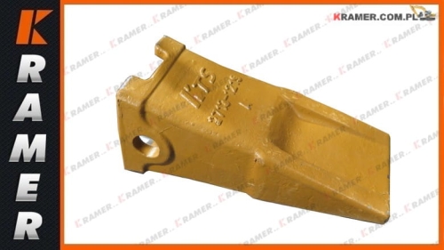 Ząb DOOSAN DAEWOO ETE-1982; Nr.kat.-27131219/ 2713-1219/ ETE1982; Współpr. z adapterami -2713-1220/ 27131220; Sworzeń- 7T3408/ 2705-9010; Zabezpieczenie- 8E8409/ 2114-9008; Tooth/ zahn/ Tip/ Diente/ ЗУБ, Зубья