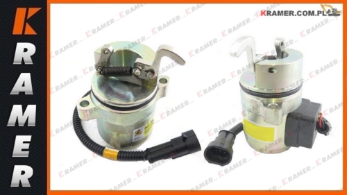 0427-2956 Cewka gaszenia DEUTZ BOBCAT 12V BF4M Flameout shutdownshut off solenoid switch / Solenoid Engine stop   / Клапан электромагнитный отсекатель / Соленоид ТНВД