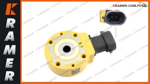 2145427 Zawór wtryskiwacza paliwa stosowany w maszynach CAT z silnikiem C7 C9 m.in koparki 330C  330D  336C  336D Fuel pump injector solenoid / Клапан
