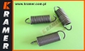 Sprężynka pedału hamulca JCB 3CX 4CX  814/00383  Spring tension