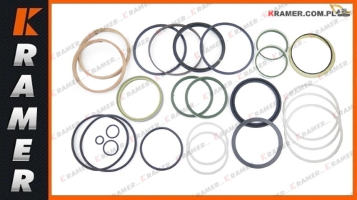 707-99-59740 Pakiet uszczelnień siłownika łamania ramienia ARM stosowany w koparkach gąsienicowych KOMATSU  PC270-8  PC290-8  PC270-8K  PC290-8K ARM cylinder service kit / seal kit / Комплект уплотнений / eine Reihe von Dichtungen / conjuntode sello