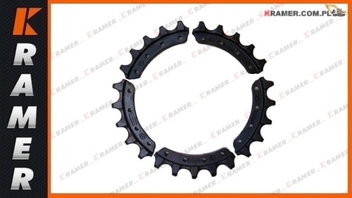 CR6619 Koło napędowe segmentowe gąsienicy / łańcucha spycharki CAT / CATERPILLAR  D3G D4G Sprocket / Turas / Kettenräder / Antriebsräder / Звезда / Pignon /  Lánckerekek / Rueda cabilla / Ruota motrice / Drivhjul / Vetopyörät