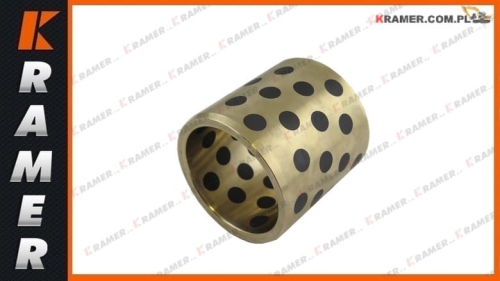 45X55X55 BRG Tuleja brązowa / łożysko ślizgowe z grafitem stosowana w maszynach budowlanych Bronze Bushing / Бронзовая втулка / Bronzebuchse / Douille en bronze / Bronsbussning / Bronzové pouzdro / Bronzové puzdro