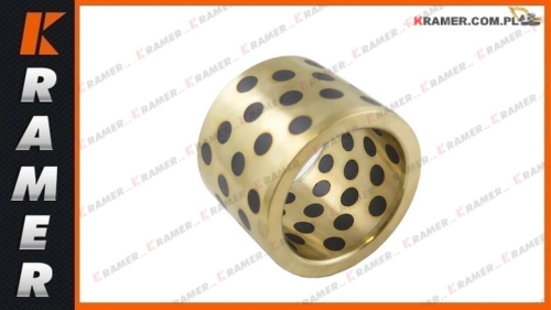 50X65X50 BRG Tuleja brązowa / łożysko ślizgowe z grafitem stosowana w maszynach budowlanych Bronze Bushing / Бронзовая втулка / Bronzebuchse / Douilleen bronze / bucsa bronz grafitat / bronz-grafitpersely