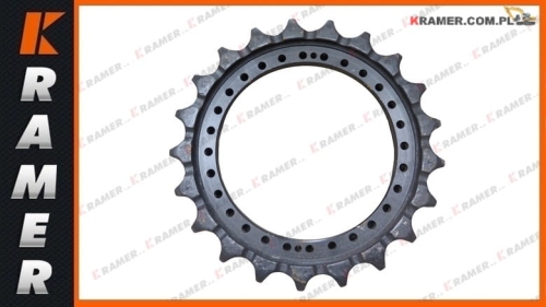 K1004460 Koło napędowe gąsienicy stosowane w DOOSAN DX420LC Sprocket / Turas / Kettenräder / Antriebsräder / Звезда / Pignon /Lánckerek / Ruota motrice / Drivhjul / Vetopyörät / Dzenoša zvaigzne / Žvaigždes / Hnací kola / veotähikud / roatamotrica