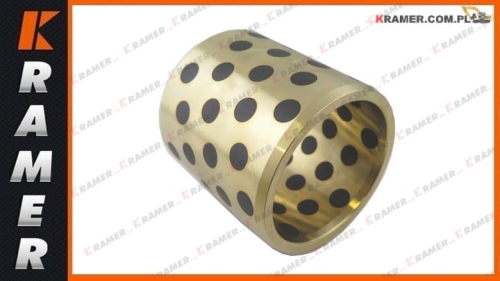 70X85X70 BRG Tuleja brązowa / łożysko ślizgowe  z grafitem stosowana w maszynach budowlanych Bronze Bushing / Бронзовая втулка / Bronzebuchse / Douille en bronze / Bronsbussning / Bronzové pouzdro / Bronzové puzdro