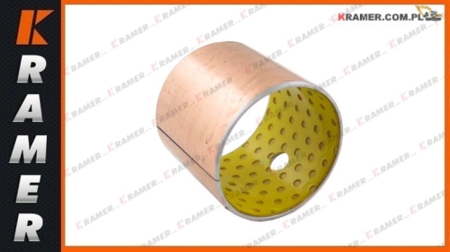 40X44X40 BRT Tuleja brązowa  / łożysko ślizgowe z wkładką teflonową stosowana w maszynach budowlanych Bronze Bushing / Бронзовая втулка / Bronzebuchse / Douilleen bronze / bronz bucsa plus teflon / bronz-teflon persely