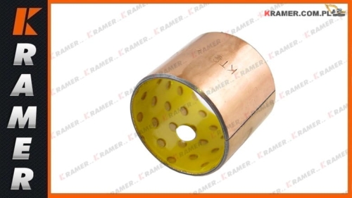 25X28X25 BRT Tuleja brązowa  / łożysko ślizgowe z wkładką teflonową stosowana w maszynach budowlanych Bronze Bushing / Бронзовая втулка / Bronzebuchse / Douilleen bronze / bronz bucsa plus teflon / bronz-teflon persely