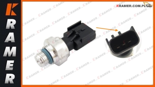 6219-81-1961 Czujnik ciśnienia stosowany w ładowarkach KOMATSUWA480-6 z silnikiem 6D140 Pressure sensor / Spiediena sensors / Drucksensor / Sensor de pressão / Датчик давления / Trycksensor / Датчик тиску / Nyomásérzékelő / Senzor depresiune