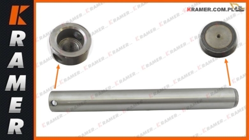 11888936 Sworzeń mocowania przedniego mostu w koparko-ładowarkach VOLVO BL60  BL61  BL70  BL71 Pin / Палец / kanál csap / bolt / stift