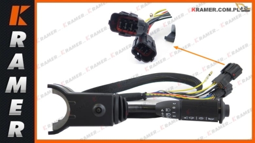 24L3-00340 Przełącznik świateł ładowarek HYUNDAI HL730-7  HL730-9  HL740-7 HL757-7 HL760-7 HL770-7  HL770-9  HL780-7 Переключатель света / Light Switch Column / Lichtschalter / kormányoszlop kapcsoló / Comutator coloana directie / Comutator lumin