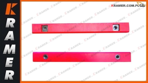 85808472 Ślizg ramienia koparko-ładowarki CASE, NH - górny New Holland LB90, LB100, LB110, LB115 CASE 580SR, 580ST, 590SR Pad Top Wear/ Вкладыши направляющие телескопа