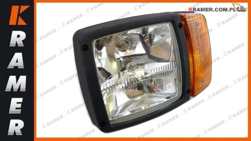 700/50054 Lampa przednia stosowana w maszynach JCB koparko-ładowarki 3CX 4CX ładowarki teleskopowe 520-40  527-55 524-50 515-40 Lampa przednia / headlamp / фара / Scheinwerfer