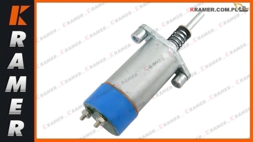1255774 Cewka 24V gaszenia stosowana w maszynach CAT z silnikami 3306  3306B  3406  3306C 3406C Dieselshutoff solenoid / Flameout shutdown shut off solenoid switch / Клапан электромагнитный отсекатель / Соленоид ТНВД / Szolenoid