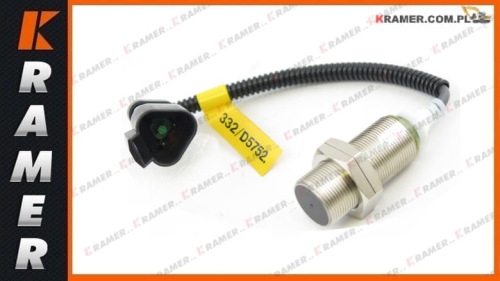 332/D5752 Czujnik zbliżeniowy podpór JCB 3CX 4CX oryginał Speed Sensor / Датчик индукционный / Switch Proximity / Näherungsschalter / slēdzis tuvumu / pereiti artumą / přejít blízkost / prejsť blízkosť / slå nærhet