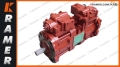 Pompa hydrauliczna typu KAWASAKI  K3V63DT stosowana w HYUNDAI R130  R140 Hydraulic gear Pump / асосгидравлический / Гідраўлічны помпаз зубчастай перадачай / hydraulische tandwielpomp / hidrauliskais pārnesumu sūknis / hydraulische Zahnradpumpe