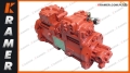 Pompa hydrauliczna typu KAWASAKI  K3V63DT stosowana w HYUNDAI R130  R140 Hydraulic gear Pump / асосгидравлический / Гідраўлічны помпаз зубчастай перадачай / hydraulische tandwielpomp / hidrauliskais pārnesumu sūknis / hydraulische Zahnradpumpe
