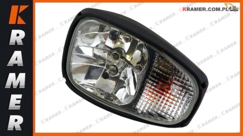 700/50193 Lampa przednia prawa stosowana w maszynach JCB ładowarki 533-105  535-95  527-58  540-170  526 403  406 koparko-ładowarki 2CX Light Right Front JCB / Фара передняя правая / Far, dreapta fata / Fényszóró, jobb első / Scheinwerfer vornrechts