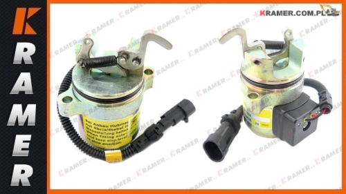0428-7584 Cewka gaszenia DEUTZ silniki 1011 2011 B3L B4L 24V Flameout shutdown shut off solenoid switch / Solenoid Enginestop   / Клапан электромагнитный отсекатель / Соленоид ТНВД