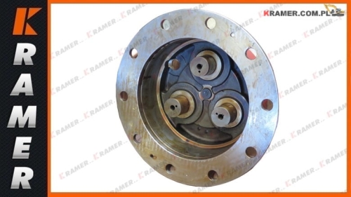 11709369 Pokrywa zwolnicy VOLVO BL71 ze sworzniami Cover / kit cover assembly / final drive cover / Крышка бортовойпередачи / Planetengetriebe deckel