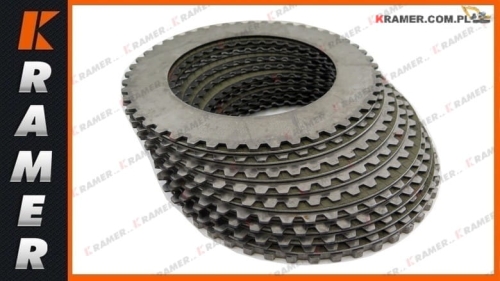15017386 Zestaw przekładek i tarczek kosza skrzyni stosowany w ładowarkach VOLVO L110F  L110G  L120G  L150F  L150G  L180F  L180G friction disc kit / Reibscheibensatz / комплект фрикционных дисков / set de discuri de frecare / súrlódótárcsák készlete