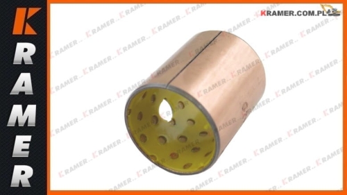 20X23X25 BRT Tuleja brązowa  / łożysko ślizgowe z wkładką teflonową stosowana w maszynach budowlanych Wymiary wewnątrz - 20mm zewnątrz - 23mm wysokość - 35mm Bronze Bushing / Бронзовая втулка / Bronzebuchse / Douilleen bronze / bronz bucsa plus teflon