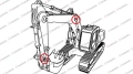 Tuleja siłownika CAT 315 / 317 / 318 / 320 / 325 4I0700 Bushing / втулка / Bus / bague / cojinete / įvorė / bukse / Buchse