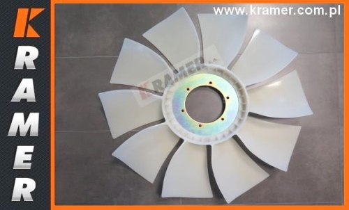 Wentylator śmigło chłodnicy CAT 320D 323D 321D 2459343 ; Wentylator/ Cooling fan/ Lüfter/ Крыльчатка вентилятора охлаждения двигателя/ Ventilatore/ Ventilateur.