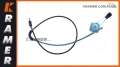 Linka gazu JCB 3CX     910/43800 Cable, assembly, lever, throttle control / Gaszug / трос газа.