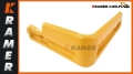 Narożna osłona kabiny JCB prawa 3CX 4CX żółta 123/06144 Cover/ yellow lefthand pipe/ 3CX, 4CX Cab