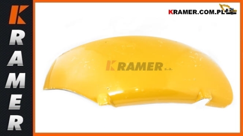 Błotnik przedni JCB lewy 3CX 4CX 123/03523 ; Błotnik przedni lewy/ Mudguard front left/ Kotflügel vorne links/ Брызговик передний левый/ Parafango anteriore sinistro/ Garde-boue avant gauche.