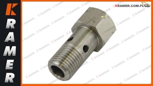 02111519 Zawór przelewowy paliwa stosowany w maszynach z silnikiem DEUTZ BF6M1012  BF6M1011 Valve fuel pressure relief / клапан / szelep / supapa