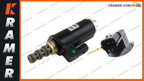 Elektrozawór pompy głównej Kobelco SK200 SK230  YN35V00041F1  Proportional Hydraulic Pump Solenoid valve / Электромагнитный клапан / Соленоид